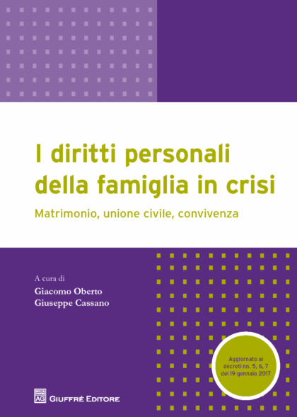 I diritti personali della famiglia in crisi